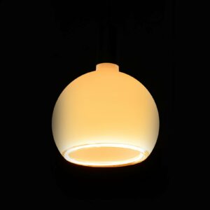 SEGULA LED Floating-globepære 200 E27 6 W, opal