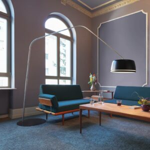 serien.lighting Central LED-buelampe, sort