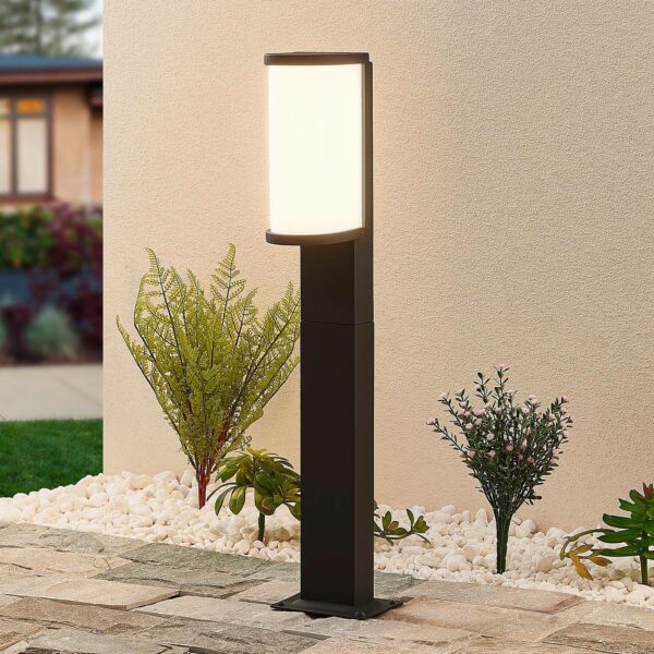 Lucande Jokum LED-gadelampe, IP65, 60 cm