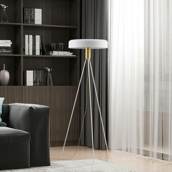 Lucande Filoreta gulvlampe i hvid