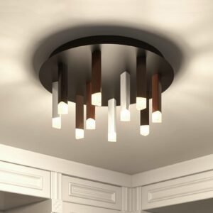 Lucande Stoika LED-loftlampe, rund