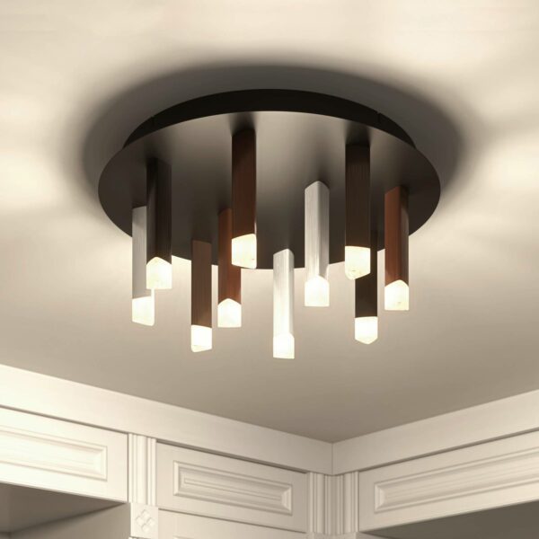 Lucande Stoika LED-loftlampe, rund