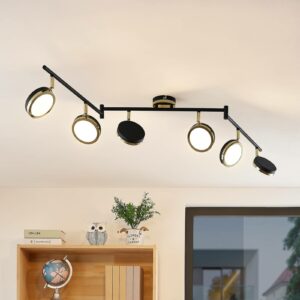 Lindby Alsani LED-loftspot, 6 lyskilder