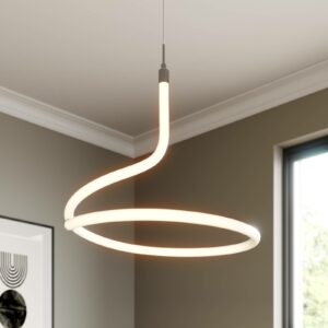 Lucande Serpentina LED-pendellampe, dæmpbar