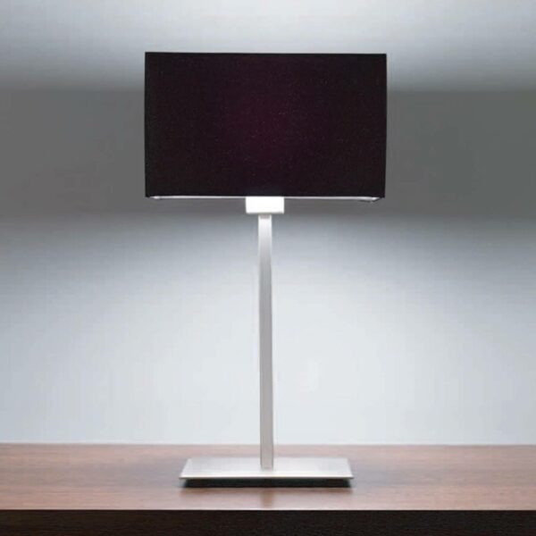 Astro Park Lane - bordlampe, mat nikkel/sort