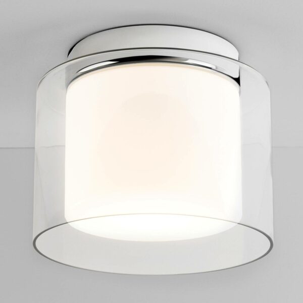 Loftlampe AREZZO med dobbeltglas