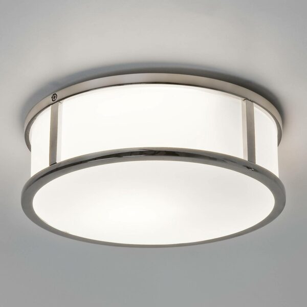 Astro Mashiko Round 230 loftlampe, krom