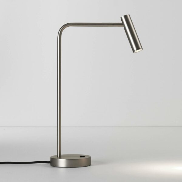 Astro Enna LED-bordlampe, mat nikkel