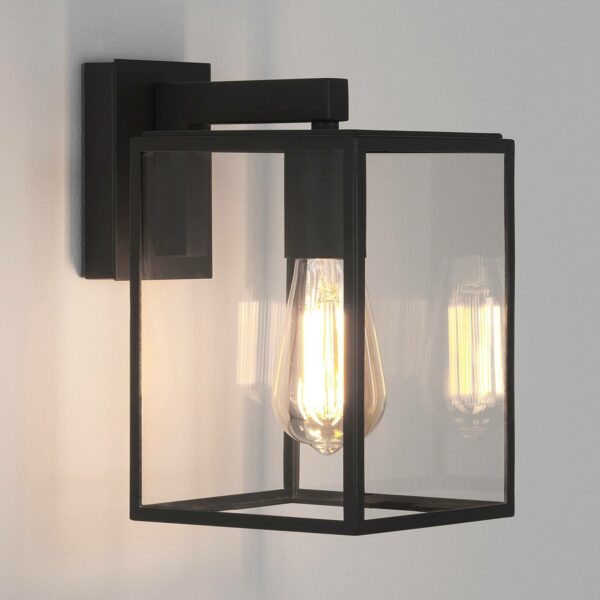 Astro Box Lantern væglampe udendørs højde 26,7 cm