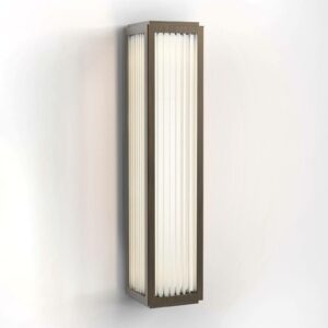 Astro Boston 370 LED-væglampe til badet, bronze
