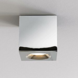 Astro Kos Square II loftlampe, poleret krom