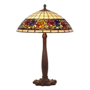 FLORA aparte bordlampe i Tiffany stil