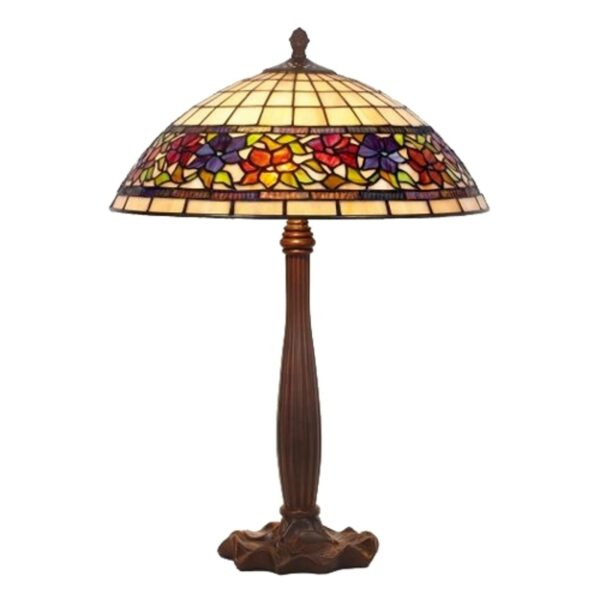 FLORA aparte bordlampe i Tiffany stil