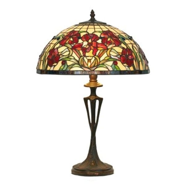 Eline bordlampe i Tiffany stil
