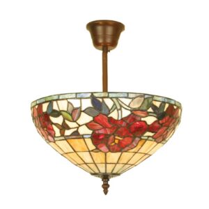 FINNA - loftslampe i Tiffany stil