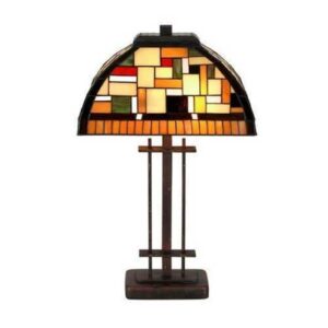 MOSAICA - bordlampe i Tiffany stil