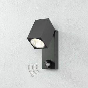 Cala - LED-udendørsvæglampe med bevægelsessensor
