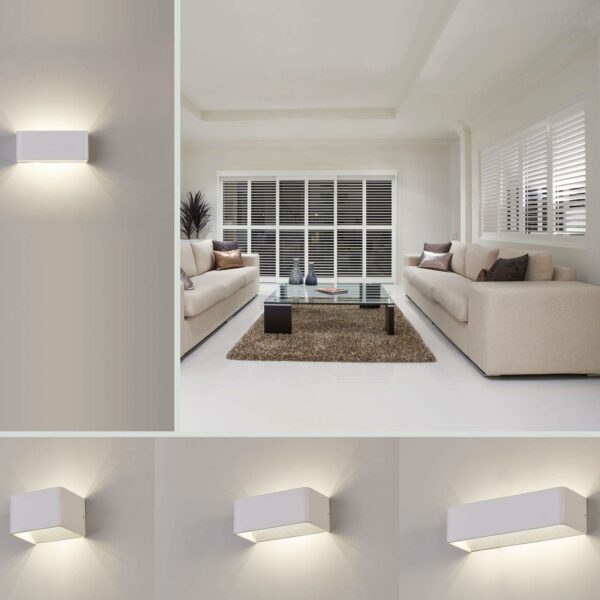 Icon LED-væglampe, 2.700 K, bredde 37 cm