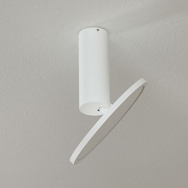 Morgan LED-loftlampe, bevægelig, hvid