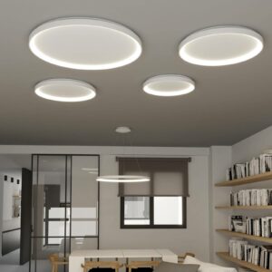 Grace LED-loftlampe, DALI, Ø 58 cm, Casambi