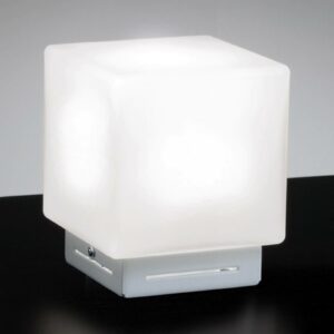 Cubis bordlampe, hvid