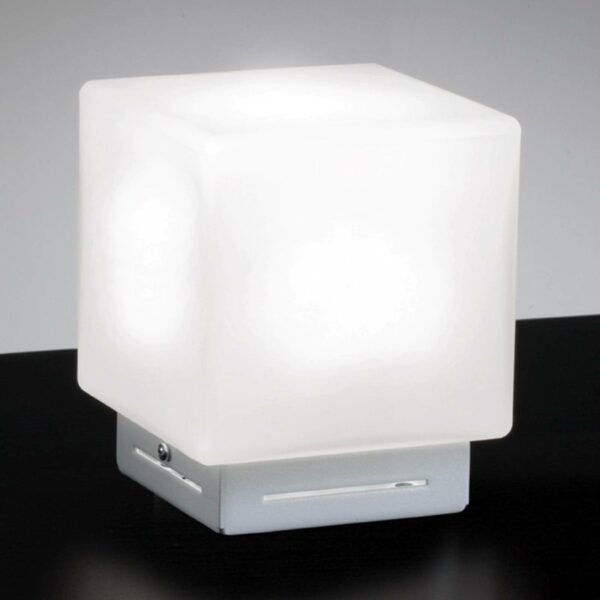 Cubis bordlampe, hvid