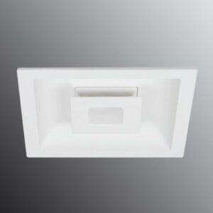 Indbygget LED-loftlampe Eclipse m. 2 LED’er kantet