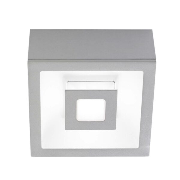 Eclipse LED-loftlampe, kantet