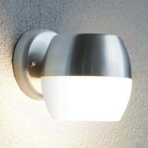 Oncala udendørs LED-væglampe med glasskærm