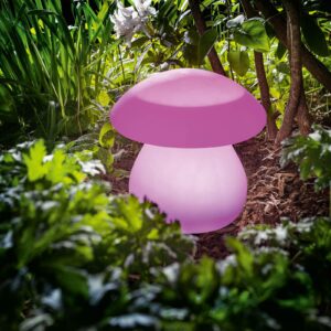 Smart Mushroom LED-dekorationslampe, solceller