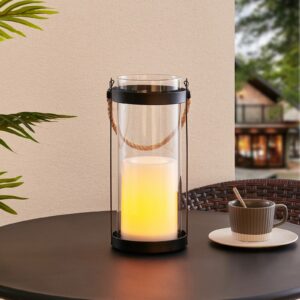Lindby Canua LED-dekorationslampe med solcelle
