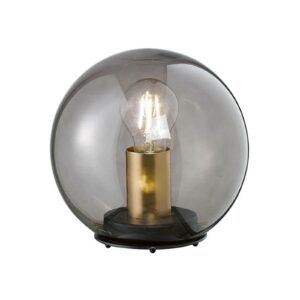 Dini bordlampe med kugleskærm i glas, 20 cm