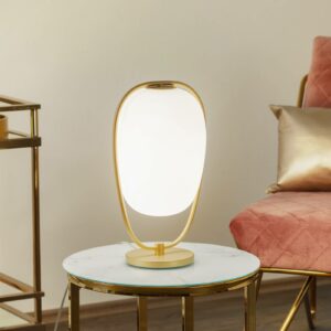 Kundalini Lannà bordlampe m. mundblæst glas