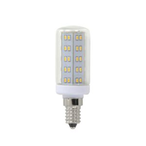 Rørformet E14 3,8 W LED pære med 69 LED&apos;er, klar
