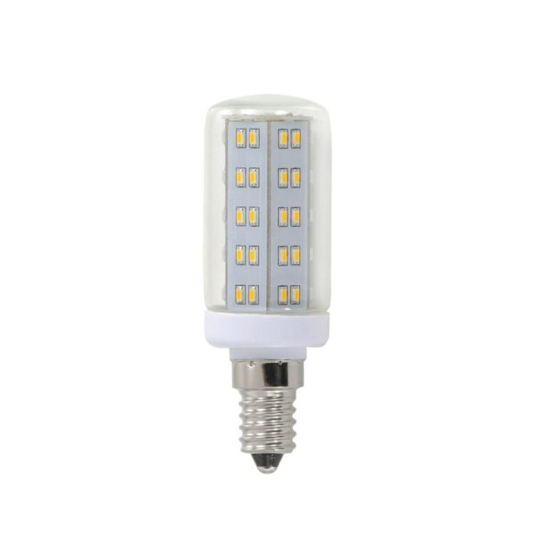 Rørformet E14 3,8 W LED pære med 69 LED&apos;er, klar