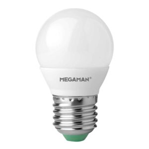 Miniglobe LED-pære E27 5,5W, varmhvid