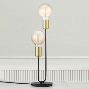 Josefine bordlampe med to fatninger