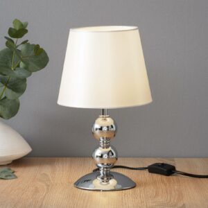 Bea forkromet bordlampe