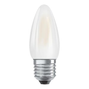 OSRAM LED-kertepære E27 Superstar 4,8W 2.700K mat