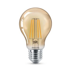 Philips LED-pære filament E27 A60 4W 2.500K