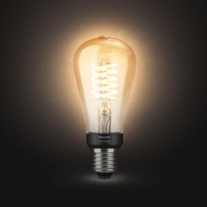 Philips Hue White E27 filamentpære Rustika ST64