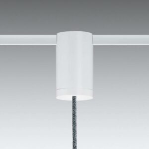 Flex-pendel-adapter til URail-skinnesystem, hvid