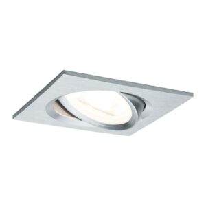 Paulmann LED-spot Nova Coin kantet, dæmpbar, alu