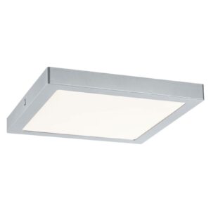 Paulmann Abia LED-loftlampe med 30 x 30 cm, krom