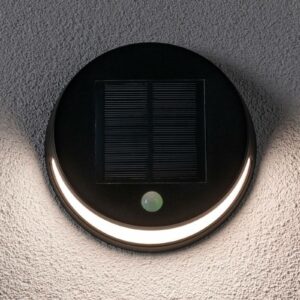 Paulmann LED-solcellevæglampe Helena med sensor