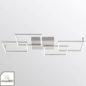 LED-loftlampe Inigo med fire lyskilder – aflang