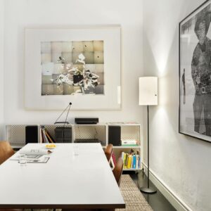 serien.lighting Club S LED-gulvlampe, sort