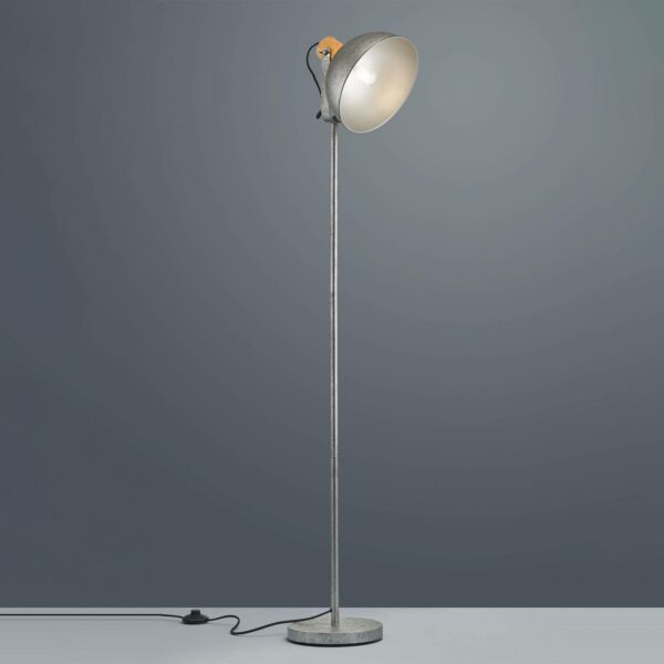 Delhi gulvlampe med metalstel