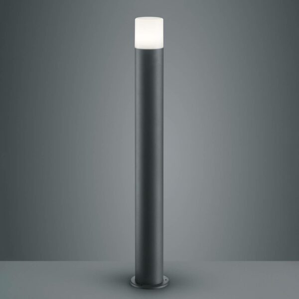 Hoosic gadelampe, trykstøbt aluminium, antracit