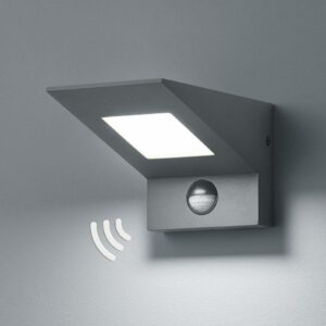 Nelson udendørs LED-væglampe, med sensor